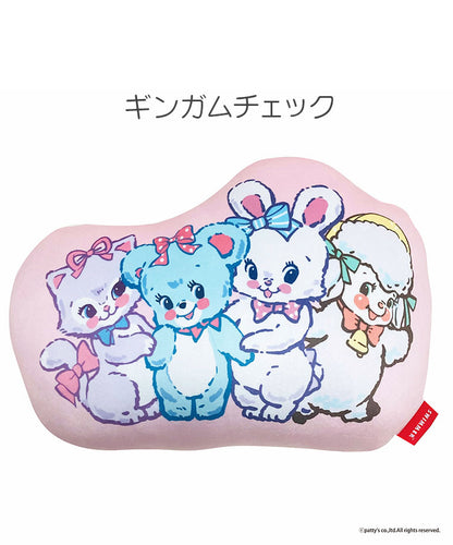 ダイカットクッション SWIMMER ギンガムチェック レトロ スイマー キャラクター クッション 幼稚園 保育園 出産祝い お祝い プレゼント 贈り物 ギフト クリスマス 誕生日 男の子 女の子 家族(代引不可)