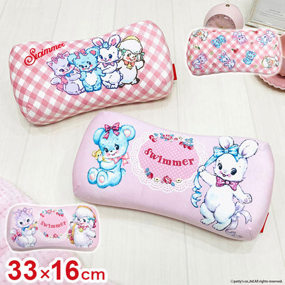 ミニリラックスピロー SWIMMER ギンガムチェック レトロ スイマー キャラクター 枕 まくら マクラ 幼稚園 保育園 出産祝い お祝い プレゼント 贈り物 ギフト クリスマス 誕生日 男の子 女の子 家族(代引不可)