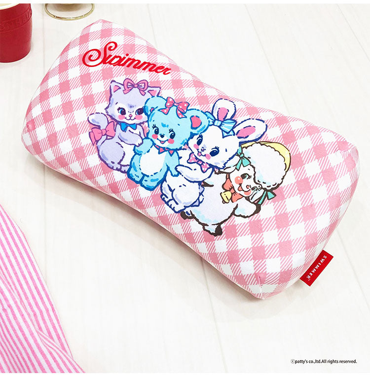 ミニリラックスピロー SWIMMER ギンガムチェック レトロ スイマー キャラクター 枕 まくら マクラ 幼稚園 保育園 出産祝い お祝い プレゼント 贈り物 ギフト クリスマス 誕生日 男の子 女の子 家族(代引不可)