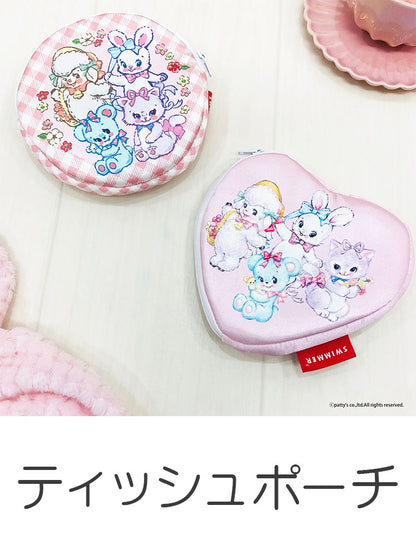 ティッシュポーチ SWIMMER ギンガムチェック レトロ スイマー キャラクター ティッシュ 幼稚園 保育園 出産祝い お祝い プレゼント 贈り物 ギフト クリスマス 誕生日 男の子 女の子 家族(代引不可)