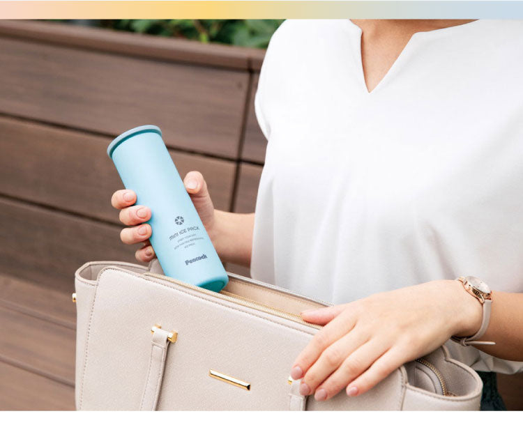 ピーコック ネッククーラー 氷のう ミニアイスパック 定番サイズ 通勤・通学に 携帯氷のう 熱中症対策 魔法瓶構造 持ち運び 保冷 アイスパック ABB-16 Peacock