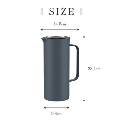 ピーコック 魔法瓶 卓上ポット 保冷 保温 1L リビングポット AHW-101 1リットル 1000ml ステンレスポット テーブルポット ポット 保温ポット 保冷ポット おしゃれ 洗いやすい お手入れ簡単 Peacock