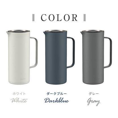 ピーコック 魔法瓶 卓上ポット 保冷 保温 1L リビングポット AHW-101 1リットル 1000ml ステンレスポット テーブルポット ポット 保温ポット 保冷ポット おしゃれ 洗いやすい お手入れ簡単 Peacock