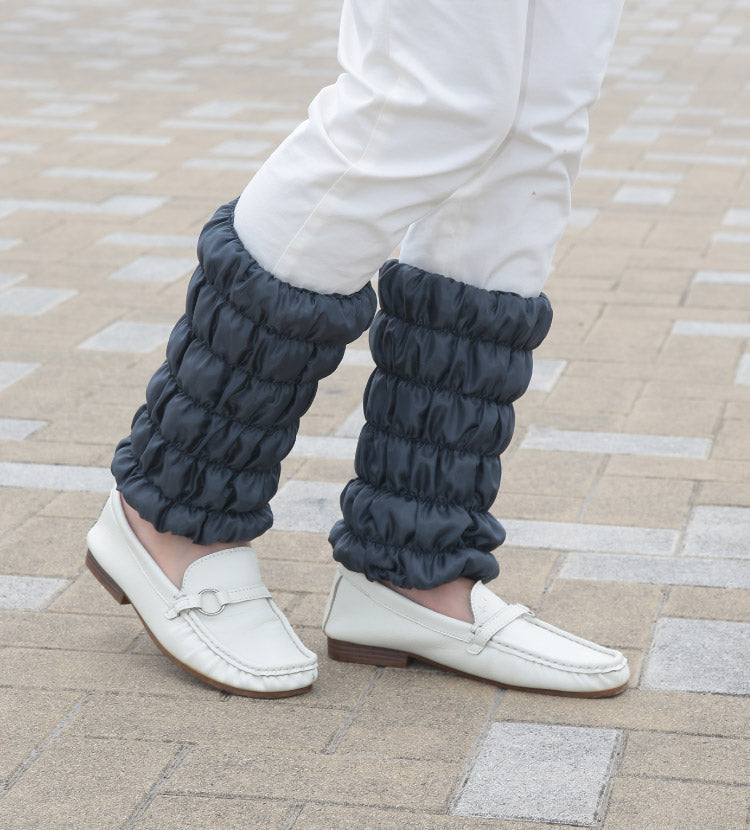 日本産 オーラ岩盤 足首ウォーマー 極 レギュラー グレー