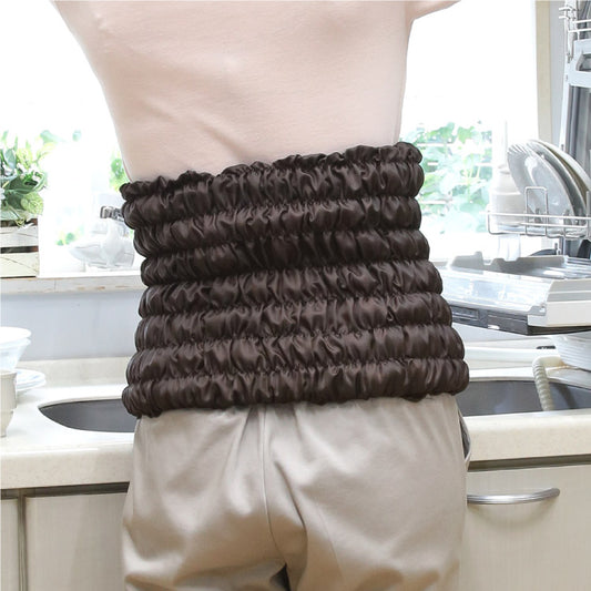 日本産 オーラ岩盤 腹巻ウォーマー 極 レギュラー ブラウン