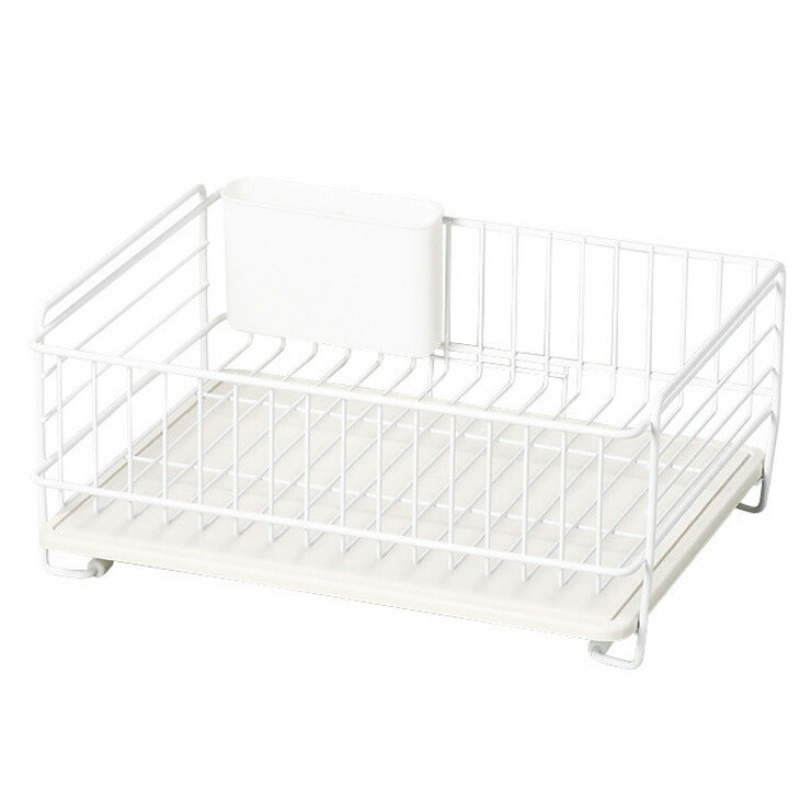 スキット 珪藻土トレー水切りバスケット ホワイト HB-4985 パール金属 キッチン用品 水切り 食器洗い 皿洗い