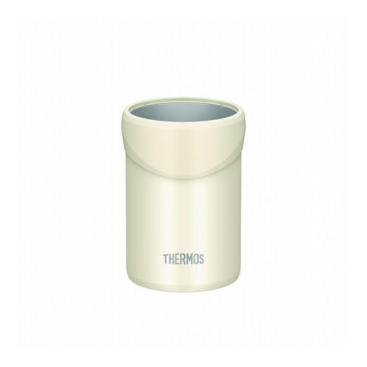 サーモス 保冷缶ホルダー 350ml缶用 ホワイト JDU-350 THERMOS 保冷 カバー 缶ビール 缶ジュース 缶飲料(代引不可)