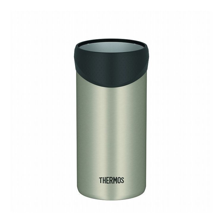 サーモス 保冷缶ホルダー 500ml缶用 ステンレスマット JDU-500 THERMOS 保冷 カバー 缶ビール 缶ジュース 缶飲料(代引不可)