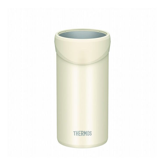 サーモス 保冷缶ホルダー 500ml缶用 ホワイト JDU-500 THERMOS 保冷 カバー 缶ビール 缶ジュース 缶飲料(代引不可)