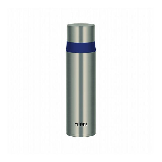 サーモス ステンレスボトル 500ml ステンレスブルー FFM-502 THERMOS 軽い スリム ステンレス 保冷 保温 子供(代引不可)