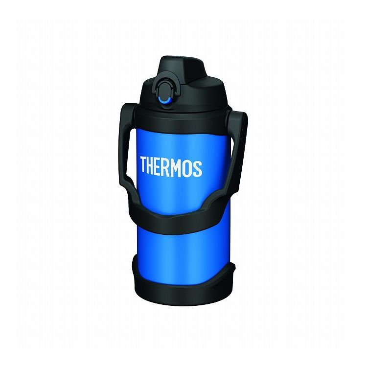 サーモス 真空断熱スポーツジャグ 2L ブルー FJQ-2000 THERMOS 大容量 2リットル 保冷 軽量 直飲み 部活(代引不可)