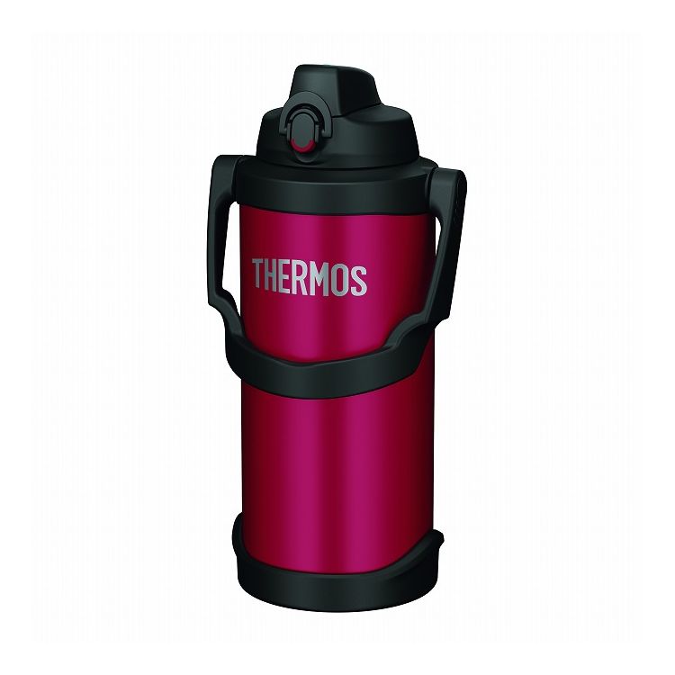 サーモス 真空断熱スポーツジャグ 3L レッド FJQ-3000 THERMOS 大容量 3リットル 保冷 軽量 直飲み 部活(代引不可)