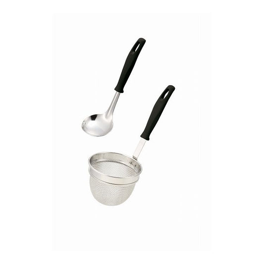 貝印 Kai House SELECT みそこしセット ブラック DE-5873 漉し器 お玉 味噌こし 味噌汁 みそ汁 溶く 溶かす(代引不可)