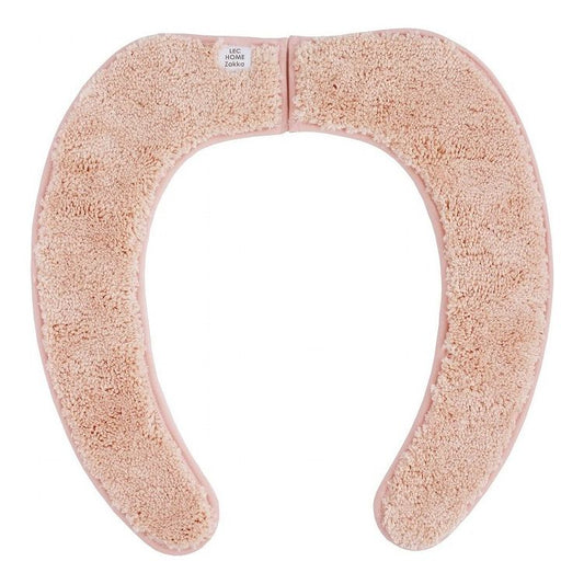 レック ぴたQ 吸着べんざシート もこふわ タフトスリム ピンク 便座シート 便座カバー 厚手 もこもこ 暖か ふわふわ 貼る(代引不可)