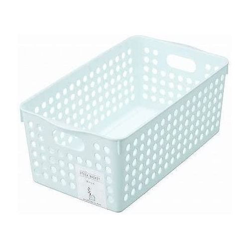 【5個セット】イノマタ化学 ストックバスケット ワイド ライトブルー 4571イノマタ化学 ストックバスケット ワイド ライトブルー 4571 小物収納 収納ボックス 日本製 キッチン収納 ランドリー収納(代引不可)