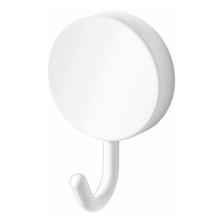 アスベル ポゼ 回転フック マグネット ホワイト A4121 フック 磁石 キッチン収納 冷蔵庫 白 おしゃれ シンプル(代引不可)