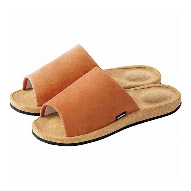 アルファックス ふみっぱ 03 ほぐし Mオレンジ 足裏も心もリフレッシュできるルームシューズです(代引不可)