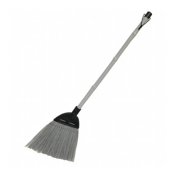 【3個セット】 庭ほうき化繊 短柄 外用ホウキ(代引不可)