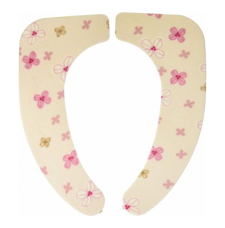 オカ 貼っぴぃ便座シート 1組入 フラワー(代引不可)