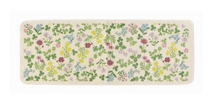 ルックス キッチンマット 45×120cm スプリング(ピンク)日本製 台所 フローリング 汚れ防止 汚れを防ぐ(代引不可)