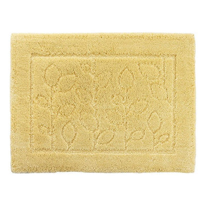 オカ 乾度良好 ファイン バスマット すぐにサラサラ、足にふんわり抗菌バスマット イエロー(代引不可)