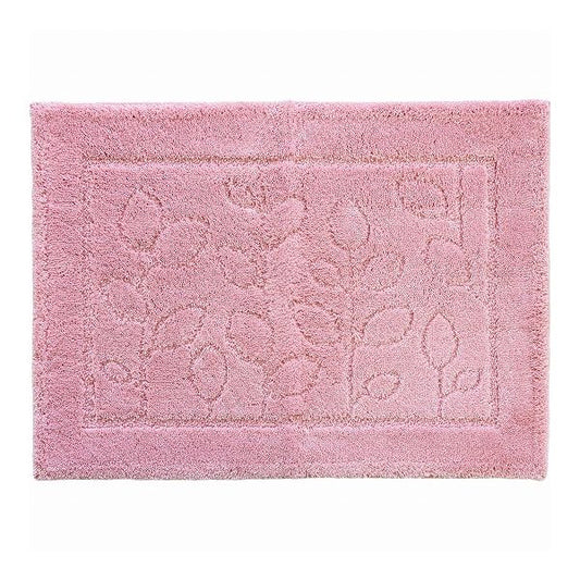 オカ 乾度良好 ファイン バスマット 50×70cm ピンク すぐにサラサラ、足にふんわり抗菌バスマット(代引不可)