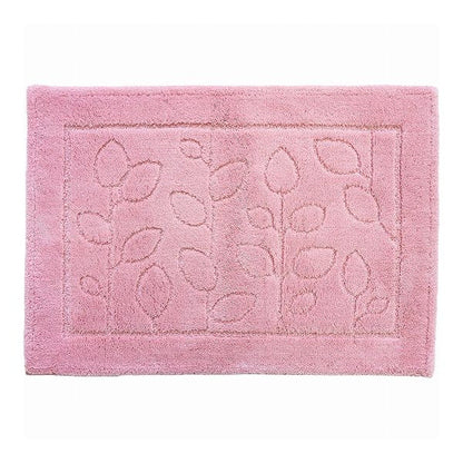 オカ 乾度良好 ファイン バスマット 60×85cm ピンク すぐにサラサラ、足にふんわり抗菌バスマット(代引不可)