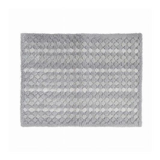 オカ 乾度良好 抗カビプラス バスマット 45×60cm グレー 裏面抗カビ加工でいつでもキレイ!(代引不可)