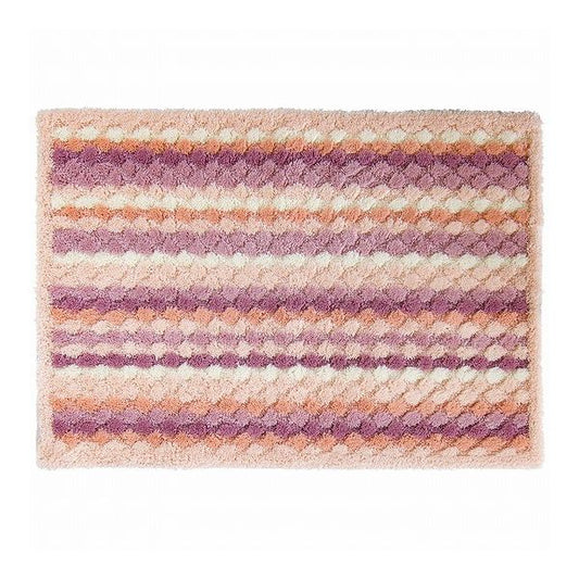 オカ 乾度良好 抗カビプラス バスマット 50×70cm ピンク 裏面抗カビ加工でいつでもキレイ!(代引不可)