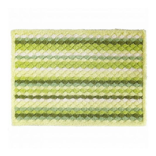 オカ 乾度良好 抗カビプラス バスマット 50×70cm グリーン 裏面抗カビ加工でいつでもキレイ!(代引不可)