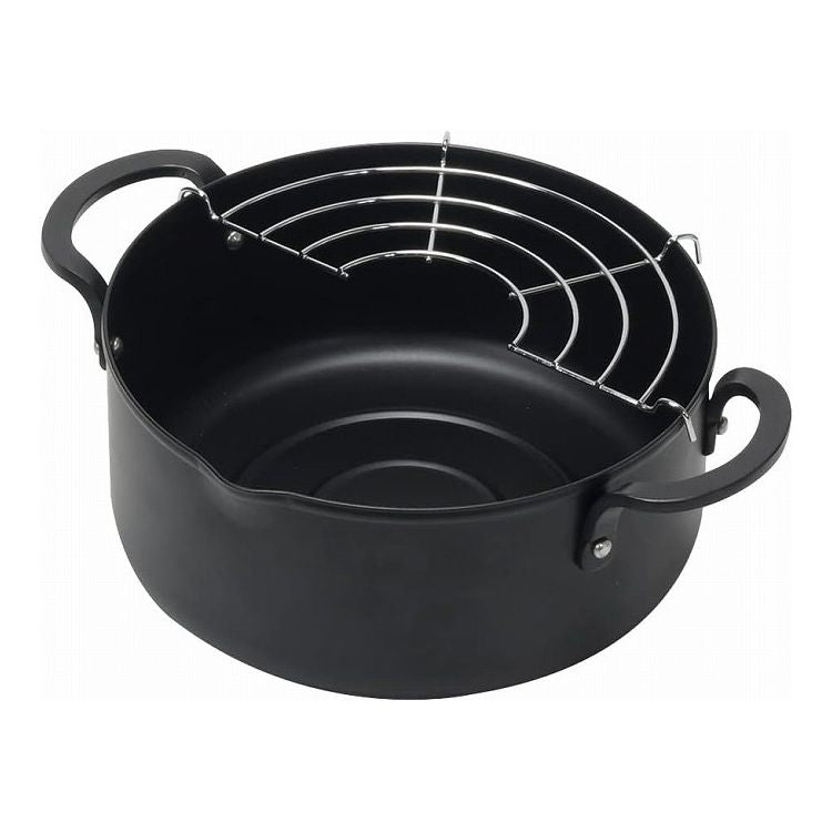 パール金属 チーノ 天ぷら鍋 鉄 内径18cm HB-6579天ぷら鍋 鉄製(代引不可)