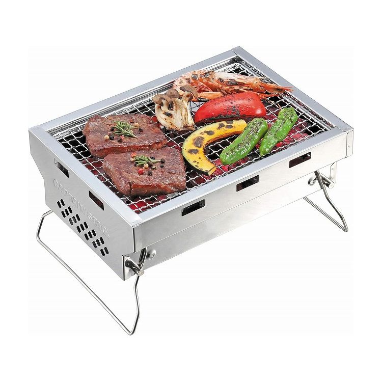 CAPTAIN STAG ステンレス ソログリル UG-0062(代引不可)