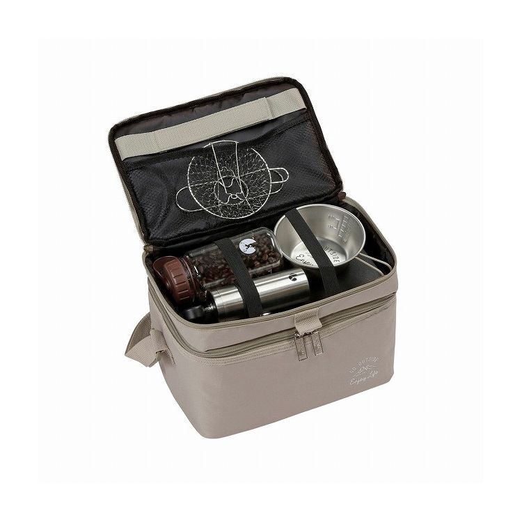 CAPTAIN STAG モンテ ダブルルームクーラーバッグ S カーキ UE-0646(代引不可)