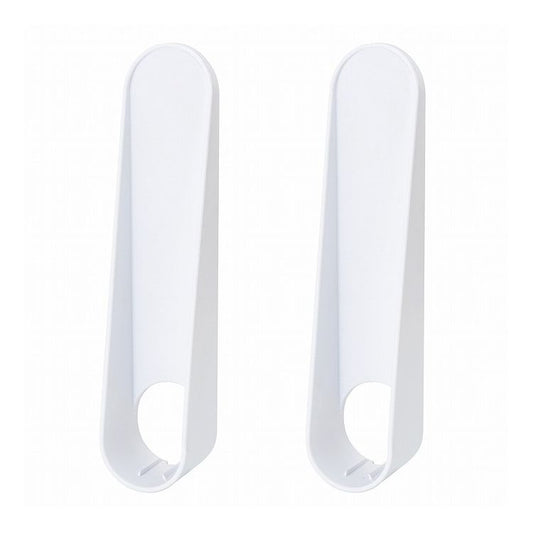 積水樹脂 セキスイ 浴室用 マグネット取付ものほし 受け具 ホワイト 左右2個組 YMM-1TP 磁石 お風呂 取り付け 竿受け 金具 部品 洗濯物干し