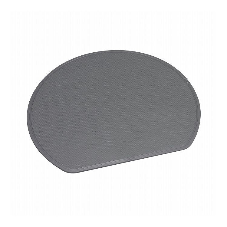 シービージャパン atomico スペースを無駄なく使える半月まな板 ダークグレー(代引不可)