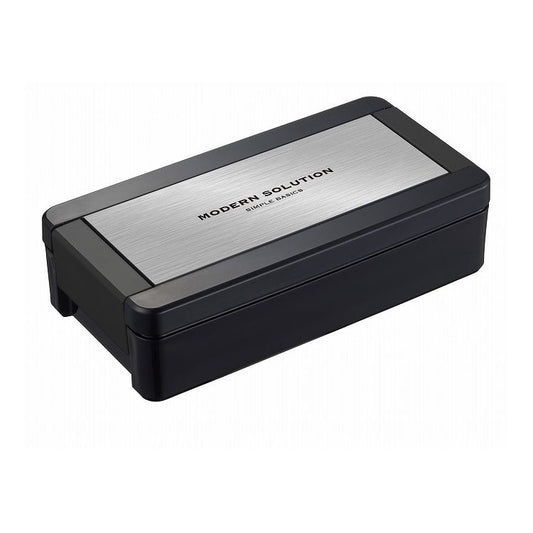 岩崎工業 イージーケア メンズランチボックス 1段 850ml シルバー B-1481 HN 男子高校生 子供(代引不可)