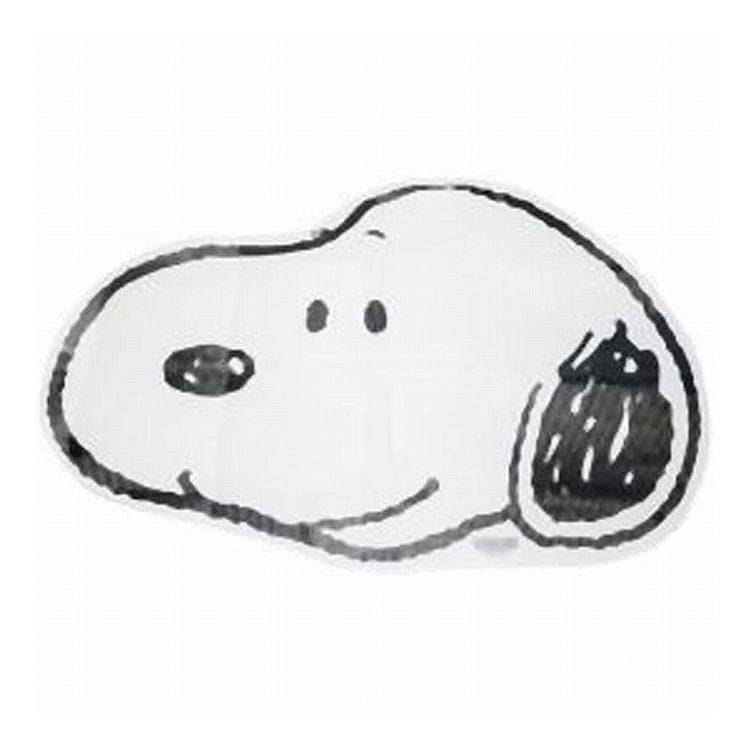 アサヒ興洋 スヌーピーの顔型 クッションタイプ レジャーシート (110×75cm)(代引不可)