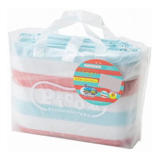 アサヒ興洋 クッションレジャーシート 6~7人用 3畳サイズ(180×240cm) プラージュ(代引不可)