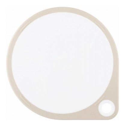 貝印 まるいまな板 25cm ホワイト AP5327(代引不可)