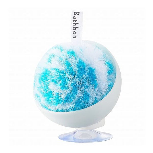 【3個セット】 山崎産業 コンドル 洗面台スッキリポンポン ケース付 ブルー YBB-003 気づいた時にちょこっとお掃除!洗面台スポンジ(代引不可)