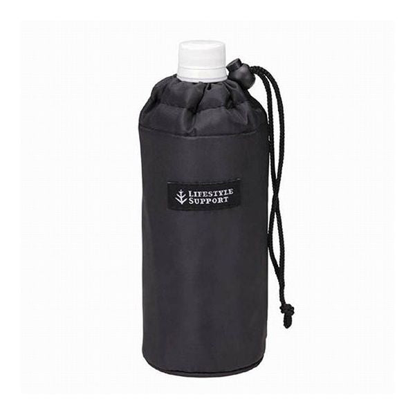 【3個セット】 トルネ ペットボトルカバー シンプル 500ml用 ブラック P-3538 ペットボトルホルダー(代引不可)