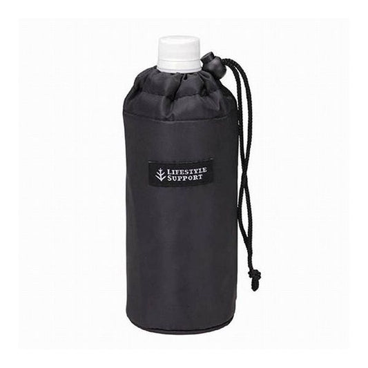 【3個セット】 トルネ ペットボトルカバー シンプル 500ml用 ブラック P-3538 ペットボトルホルダー(代引不可)