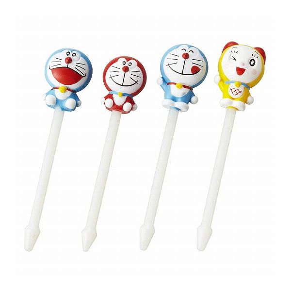【3個セット】 トルネ ドラえもん ニコニコピック 8本入 DM-1 飾り串 お弁当ピック(代引不可)