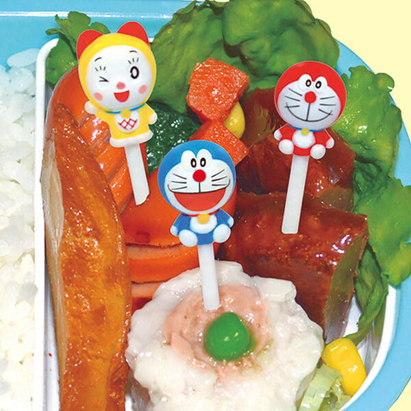 【3個セット】 トルネ ドラえもん ニコニコピック 8本入 DM-1 飾り串 お弁当ピック(代引不可)