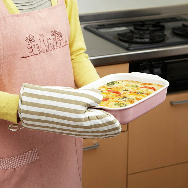 【3個セット】 トルネ キッチン ミトン ストライプ MTN-101 鍋つかみ(代引不可)