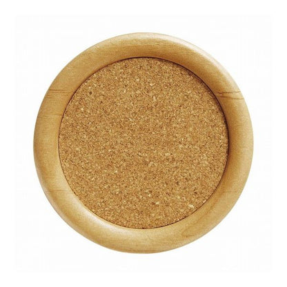 【3個セット】 トルネ ウッド コースター コルク丸 1個入 COS-48 木製 茶托(代引不可)