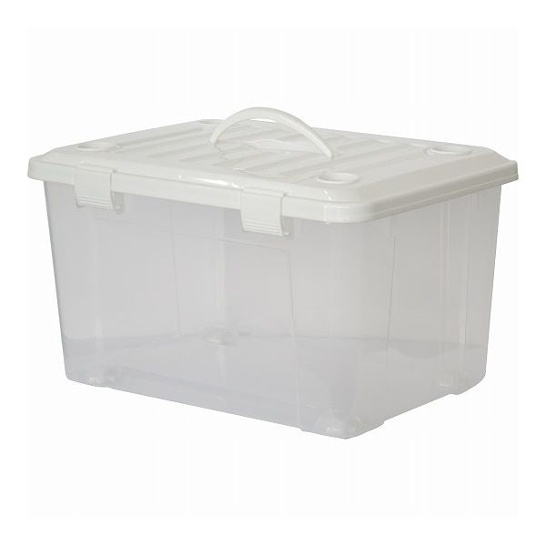 天馬 PROfix フリーボックス 55 ハンドル付き ホワイト ハンドル&コロ付きで移動ラクラク!!(代引不可)