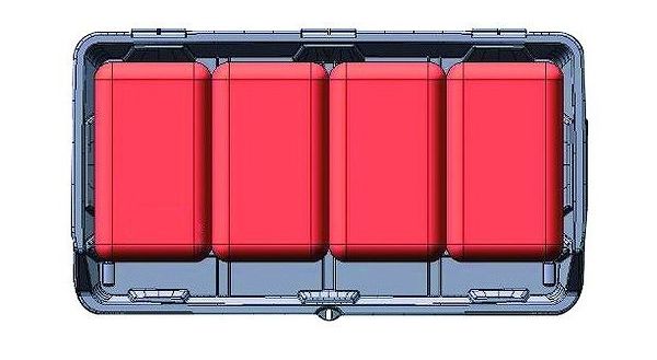 天馬 大きく開くコンテナー 140L (収納ボックス) 大きく開いて出し入れしやすい!屋外用収納ボックス(代引不可)