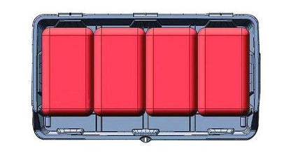 天馬 大きく開くコンテナー 140L (収納ボックス) 大きく開いて出し入れしやすい!屋外用収納ボックス(代引不可)