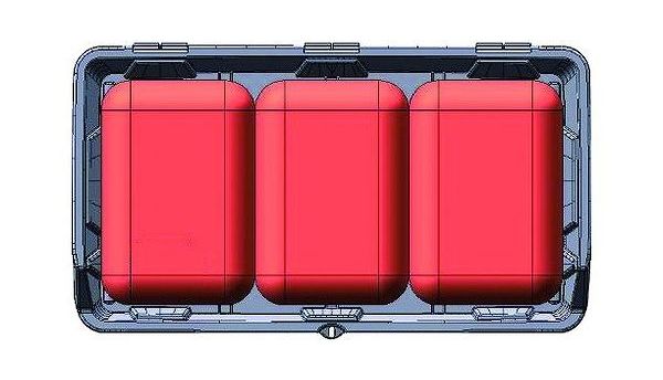 天馬 大きく開くコンテナー 140L (収納ボックス) 大きく開いて出し入れしやすい!屋外用収納ボックス(代引不可)